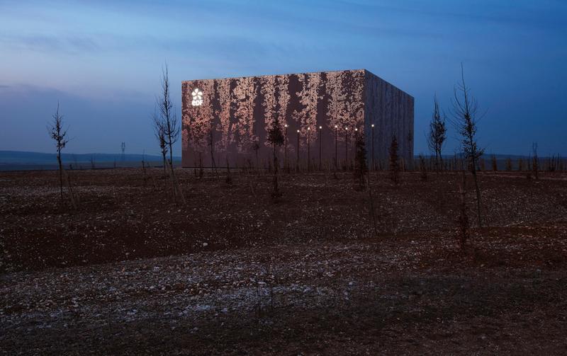 Façades Pastille des Archives EDF à Bure, avec LAN - Julien Lanoo