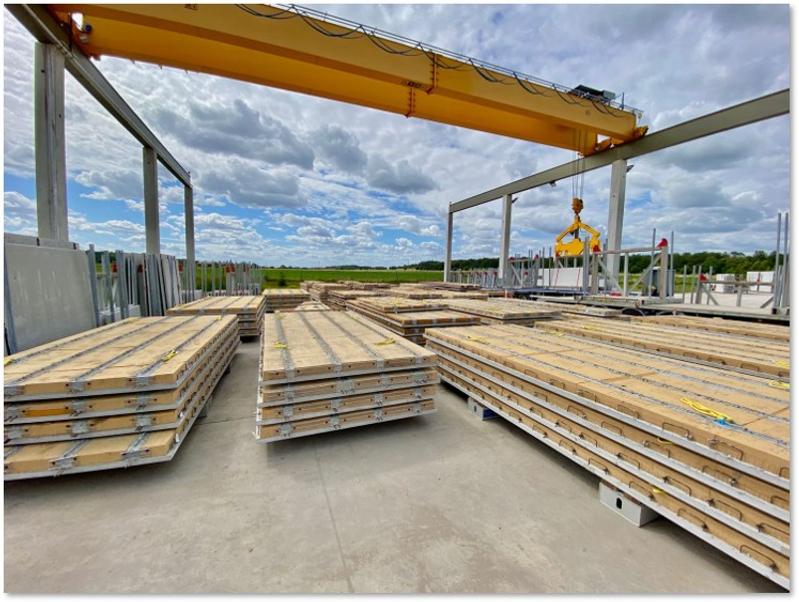 Usine A2C préfa de Sivry Courtry (77) – crédit : A2C préfa